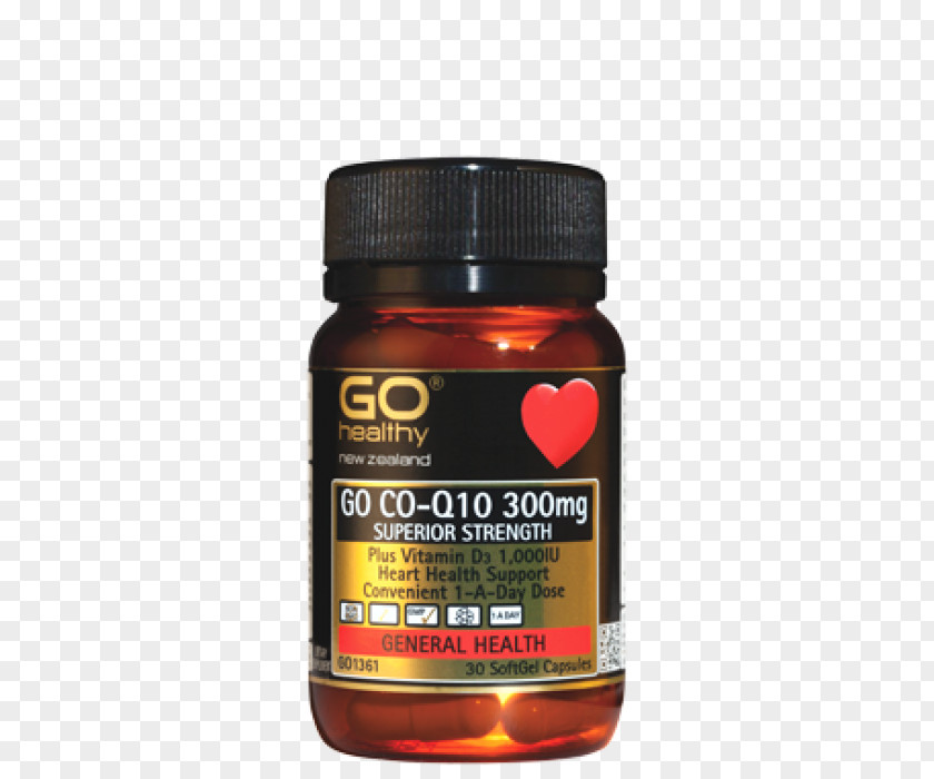 Healthy Ingredients Dietary Supplement Coenzyme Q10 Health Capsule Vitamin D PNG