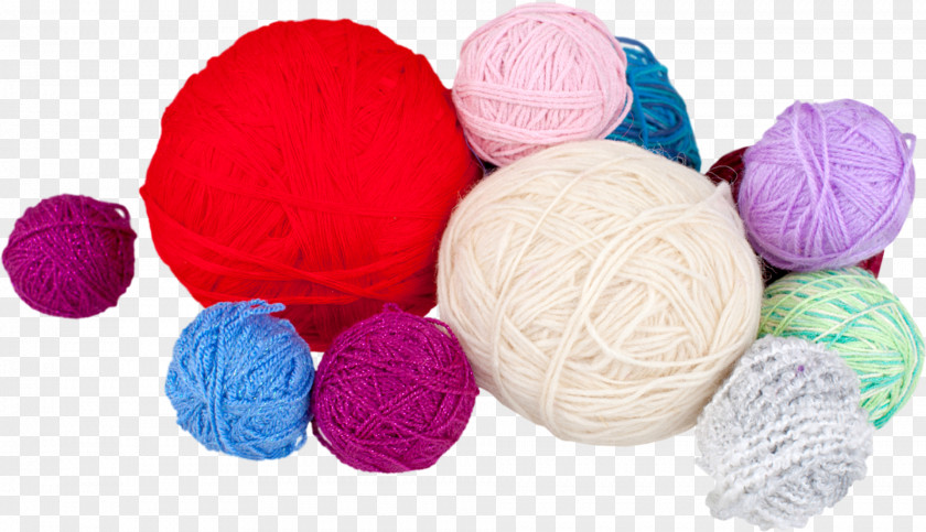 Knitting Yarn Textile Woolen PNG