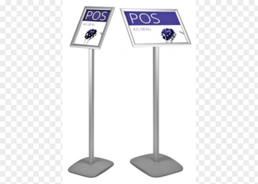 Poster Stand Display Point Of Sale Retail PNG