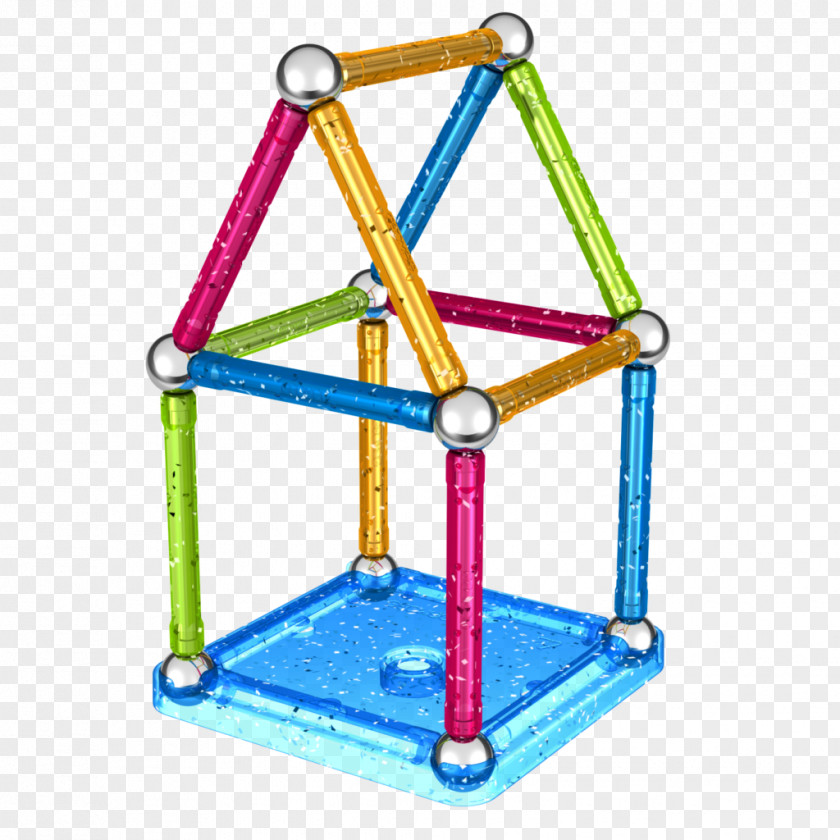 Toy Geomag Game Magnetism Craft Magnets PNG