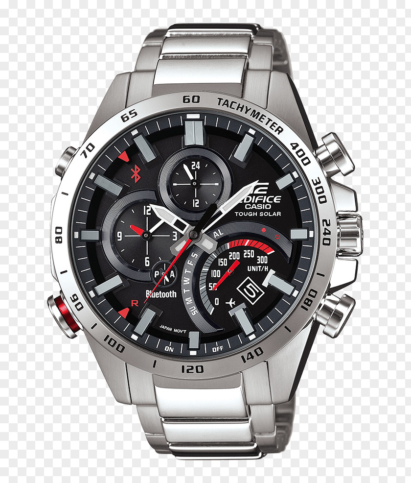 Watches Men Casio EDIFICE TIME TRAVELLER EQB-501 Watch PNG