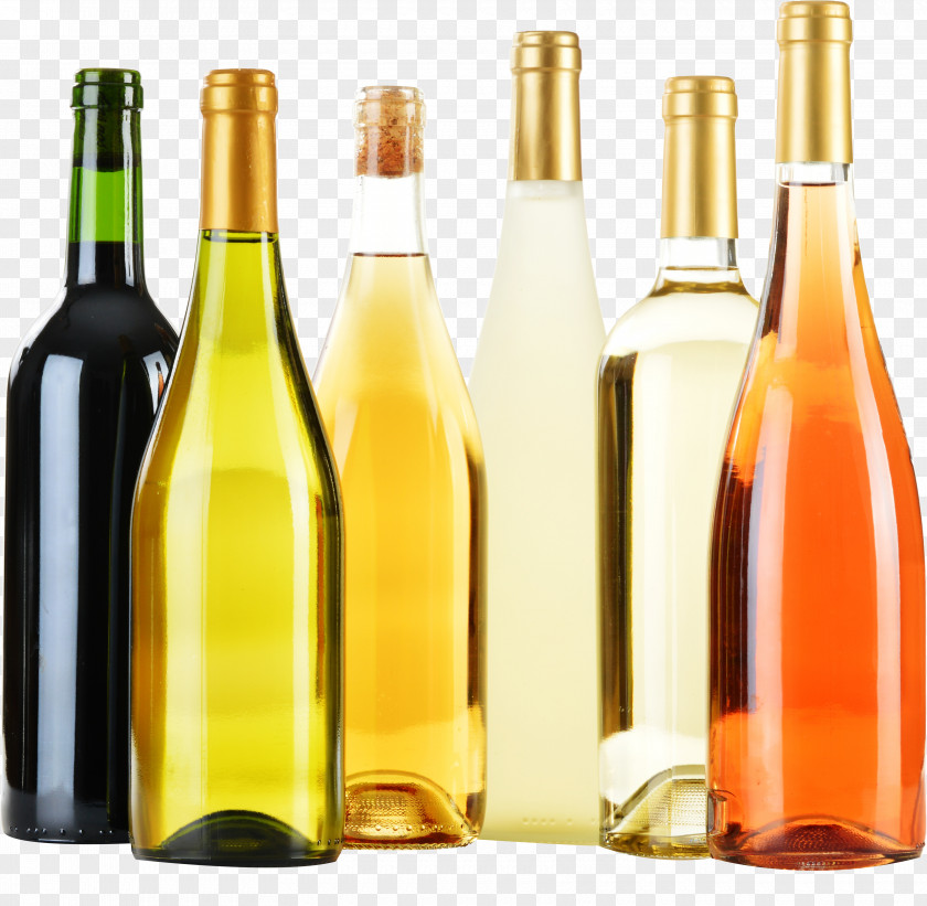 Wine Water Bottles Champagne Bottle Label Clip Art PNG