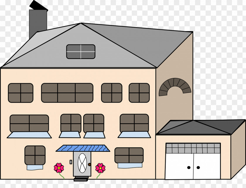 House Clip Art Image Building Apartment PNG