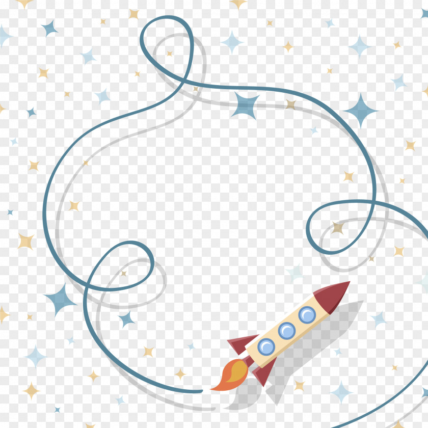 Vector Creative Flat Rocket Euclidean Clip Art PNG