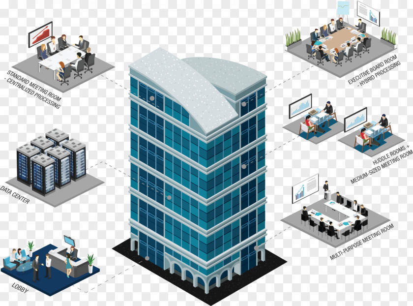 Enterprise Building Architecture Clip Art PNG