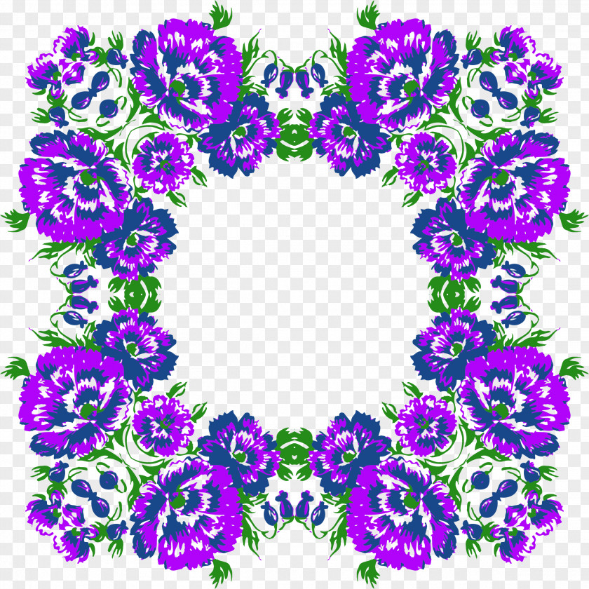 Flower Wreath Clip Art PNG