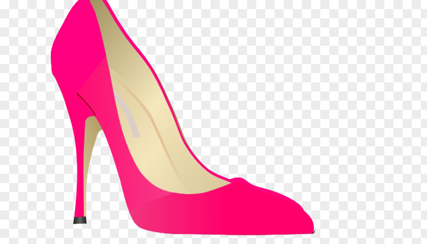 Leather Magenta High Heels Footwear Pink Basic Pump Court Shoe PNG