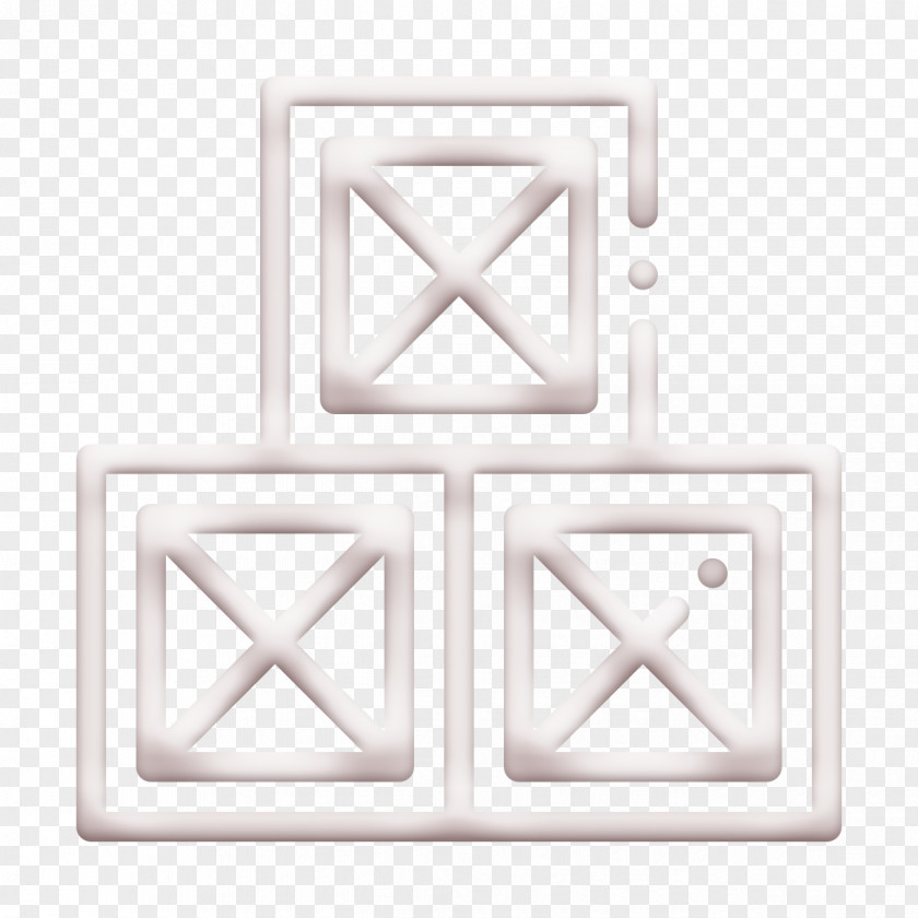 Merchandise Icon Mass Production Box PNG