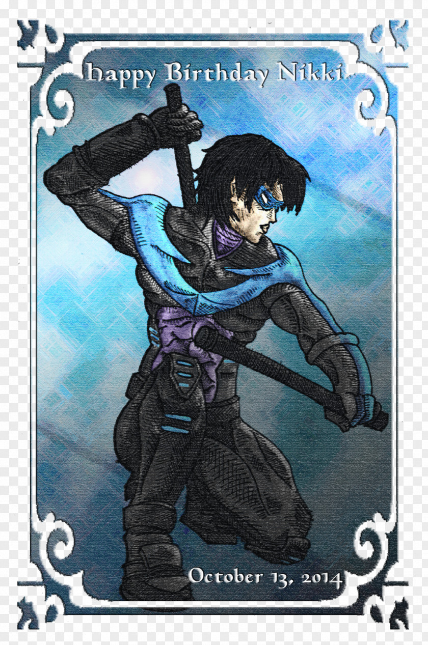 Nightwing Gift Birthday Character Happiness PNG