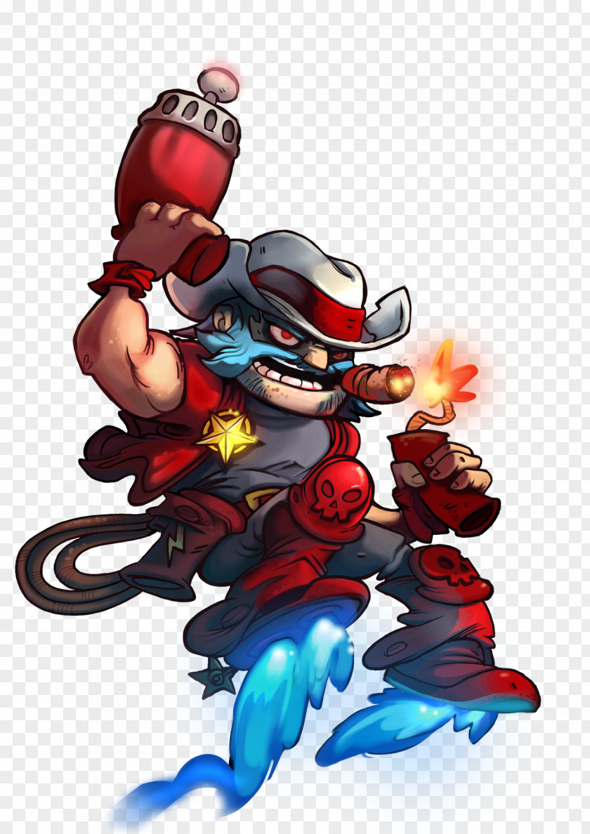 Sheriff Awesomenauts PlayStation 4 Mercenary Kings Ronimo Games PNG