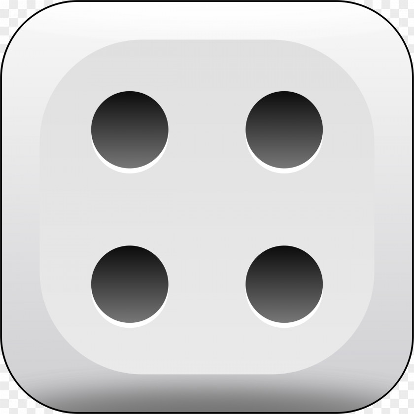 White Dice Clip Art PNG