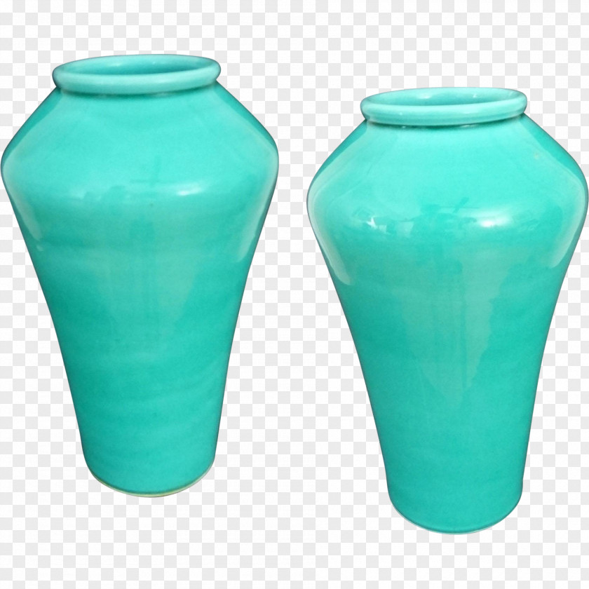 Vase Ceramic Glaze Japan Aqua PNG