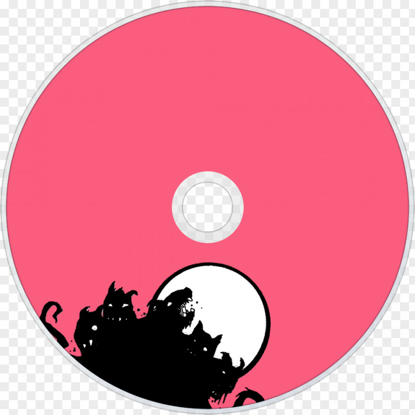 Design Compact Disc Pink M PNG