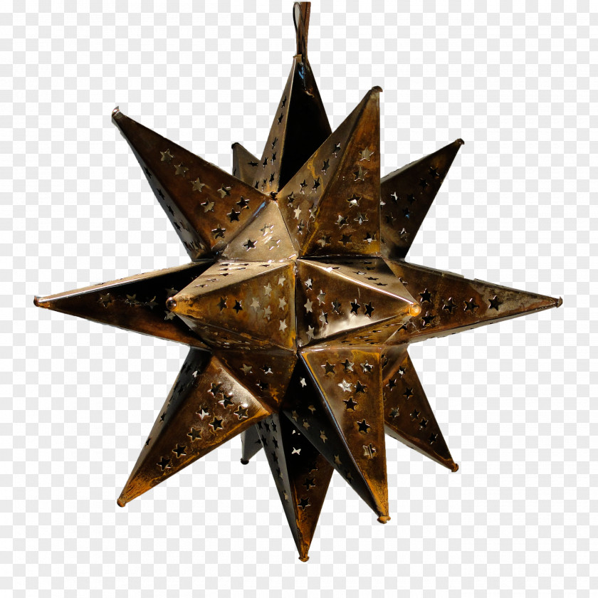Hanging Stars Star Of Ishtar Moravian Octagram PNG