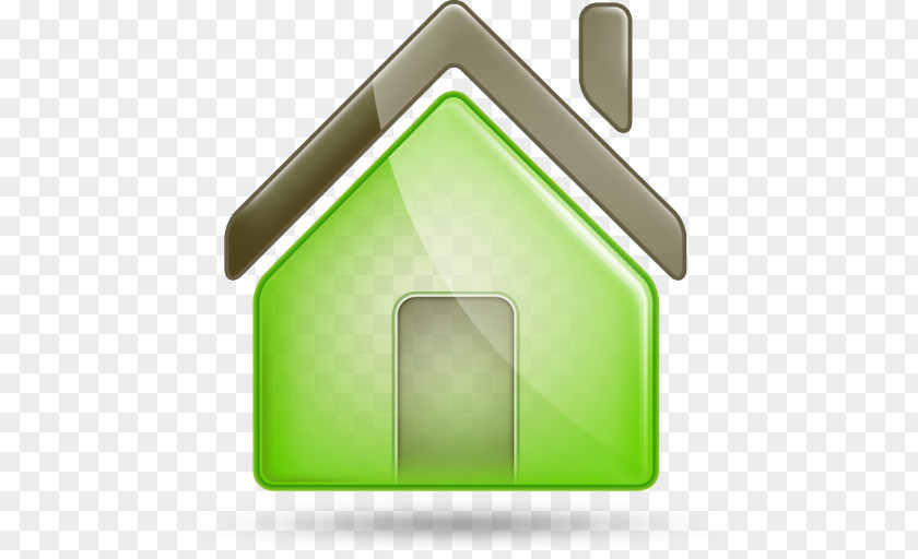 ID Green Home House PNG