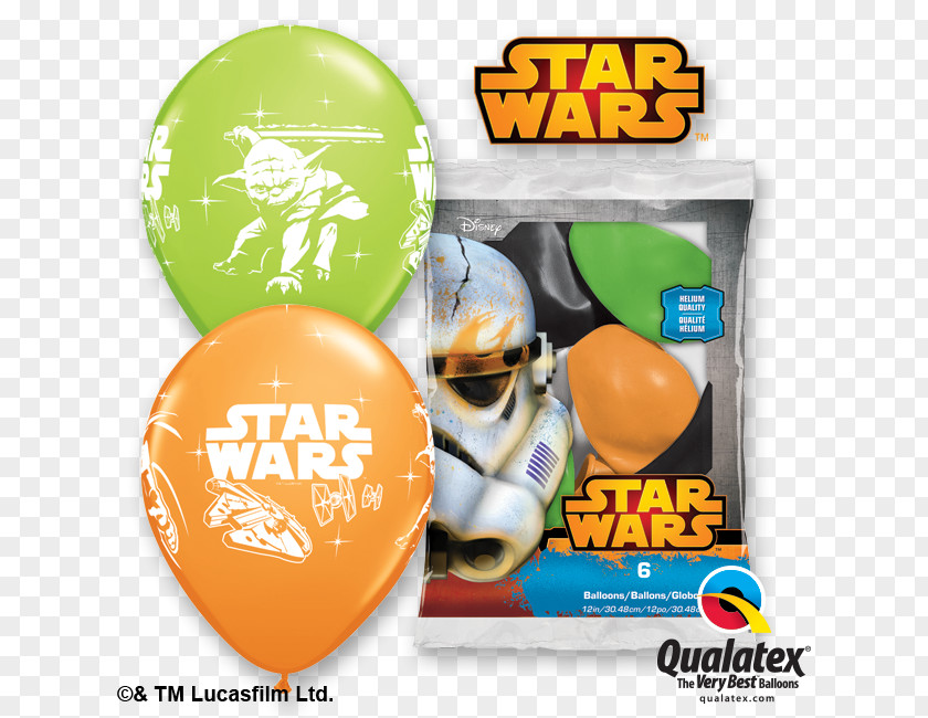 Star Balloon Yoda Wars Toy Anakin Skywalker PNG