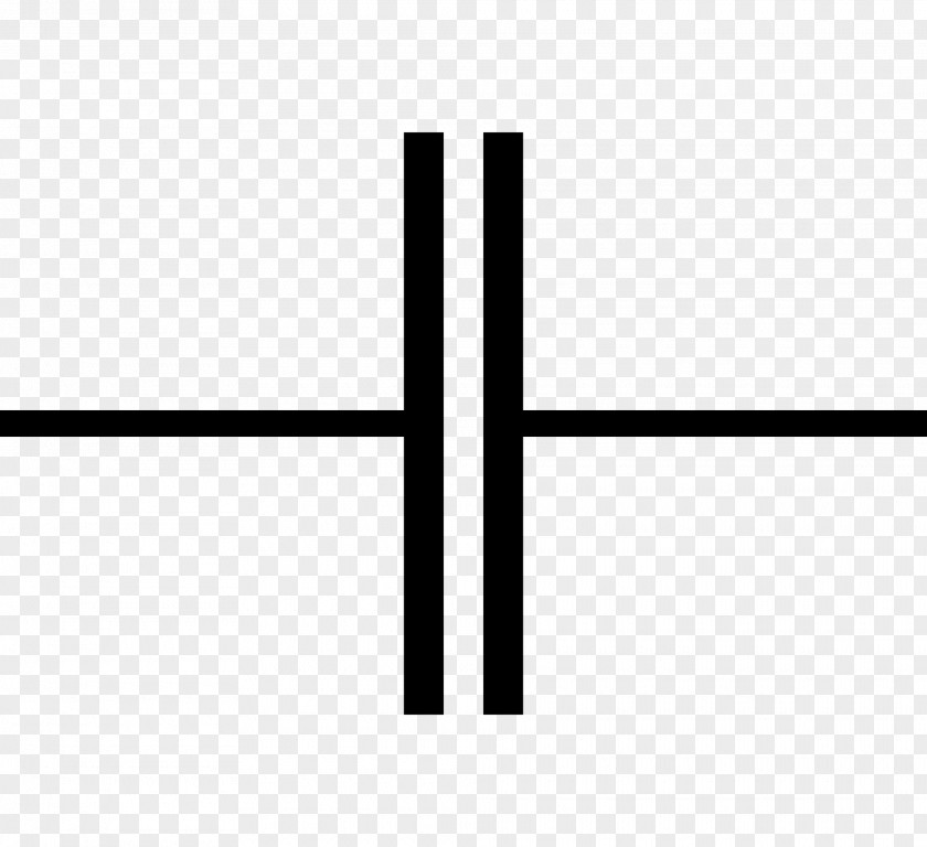 Symbol Capacitor Electronic Circuit Diagram PNG