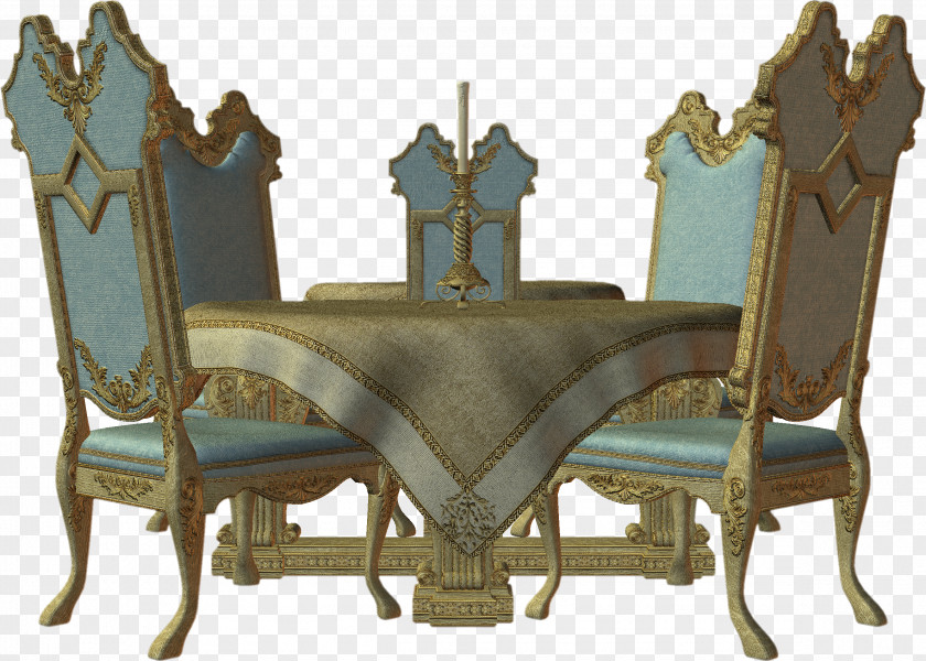 Table Chair Furniture PNG