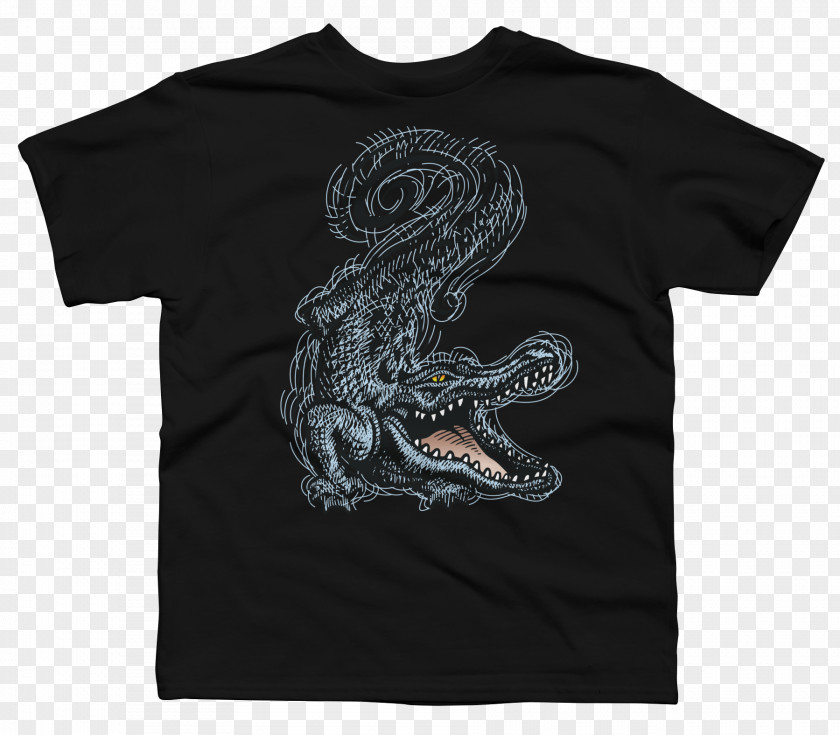 Crocodile T-shirt Hoodie Anakin Skywalker Sleeve PNG