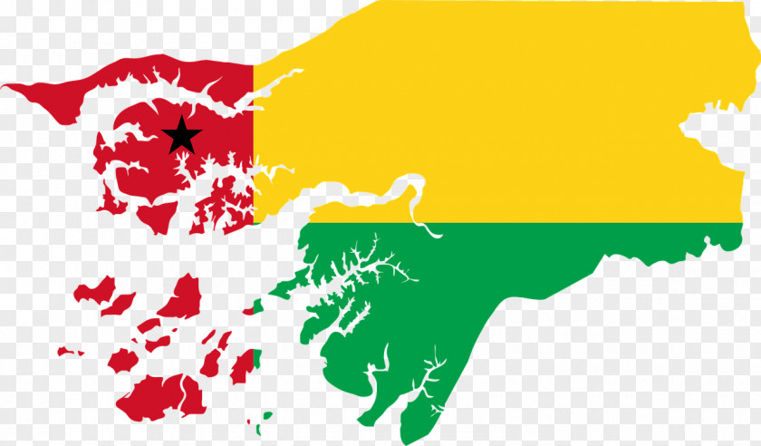 Map Flag Of Guinea-Bissau War Independence PNG