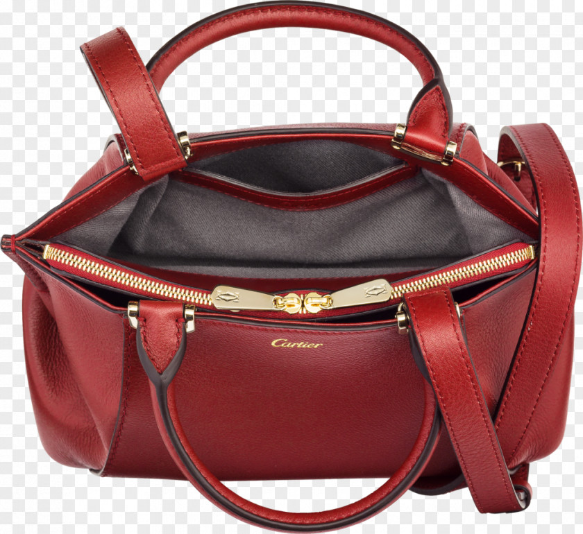 Mini Handbag Leather Red MINI PNG