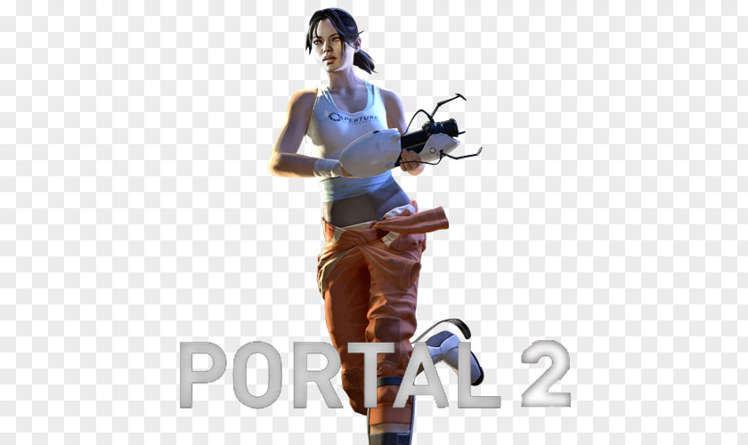 Portal 2 The Orange Box Left 4 Dead Chell PNG