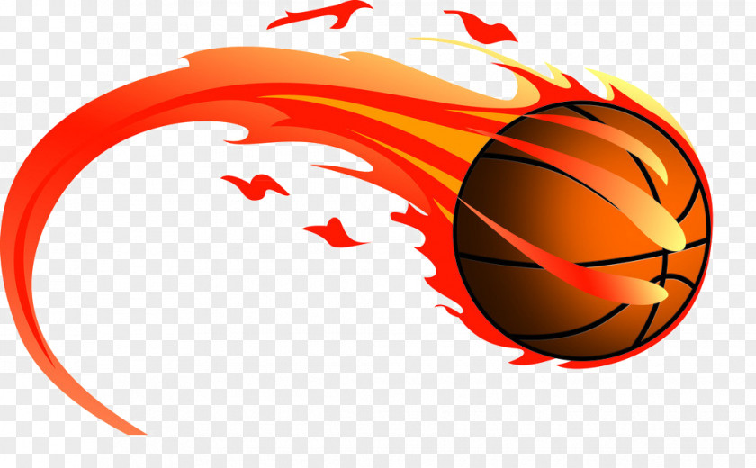 Red Basketball Sport Streetball PNG