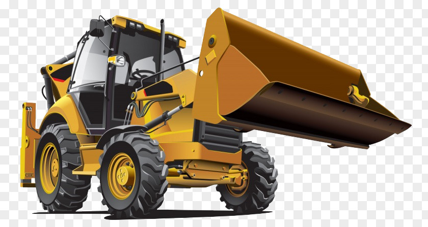 Bulldozer Caterpillar Inc. Loader Vector Graphics Heavy Machinery PNG