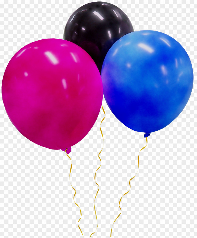 Cluster Ballooning Purple PNG