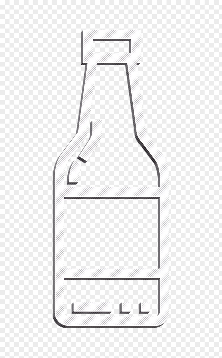 Tableware Blackandwhite Alcohol Icon Beer Beverage PNG