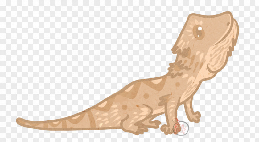 Cartoon Bearded Dragon Lizard Central Rankins Drawing PNG