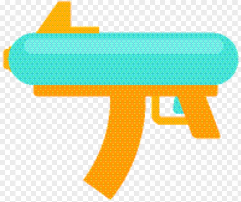 Gun Turquoise Cartoon PNG