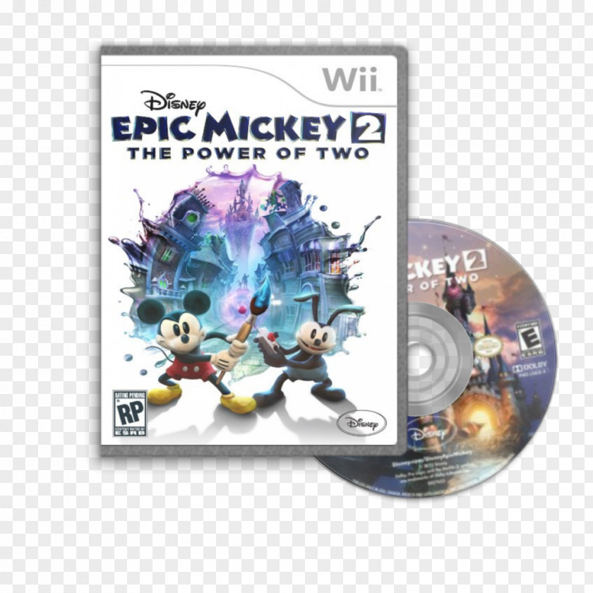 Mickey Mouse Epic 2: The Power Of Two Wii World Illusion Starring And Donald Duck PNG