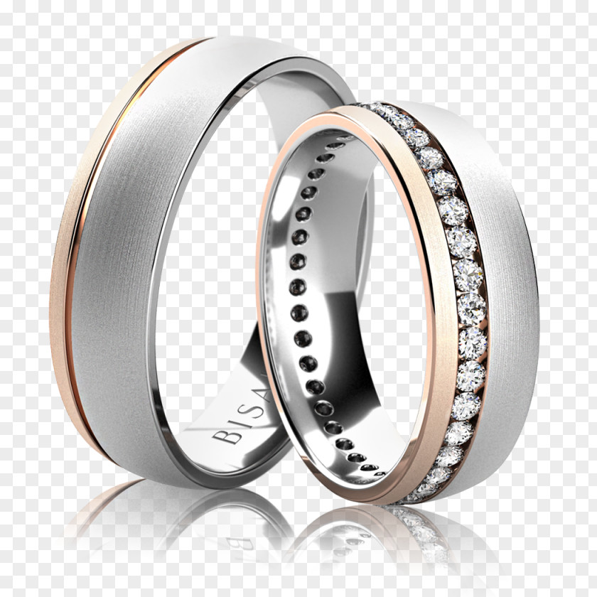 Ring Wedding Bisaku Gold PNG