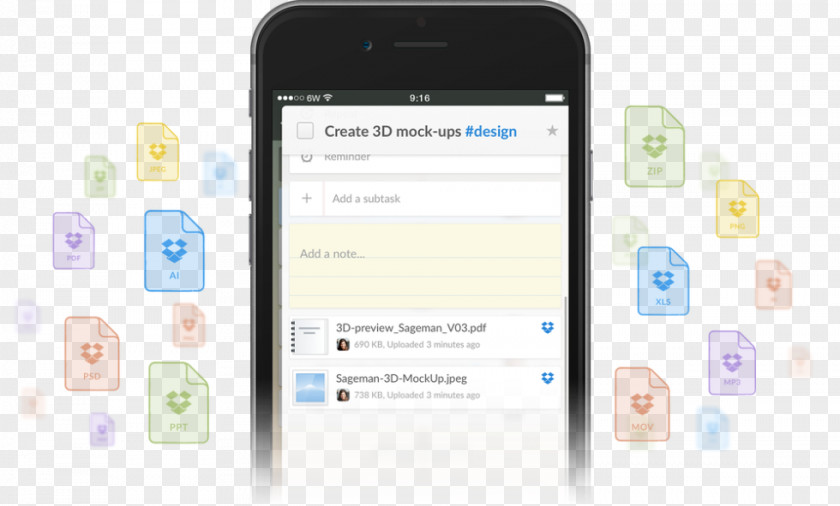 Smartphone Wunderlist Microsoft To-Do Dropbox Android PNG