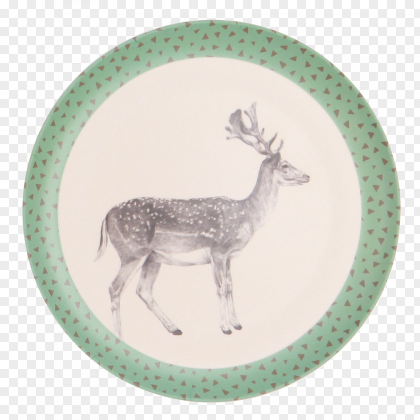 Bamboo Plate Deer Tableware Bowl PNG