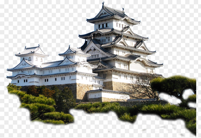 Castle Himeji Edo Japanese Buddhist Monuments In The Hōryū-ji Area PNG