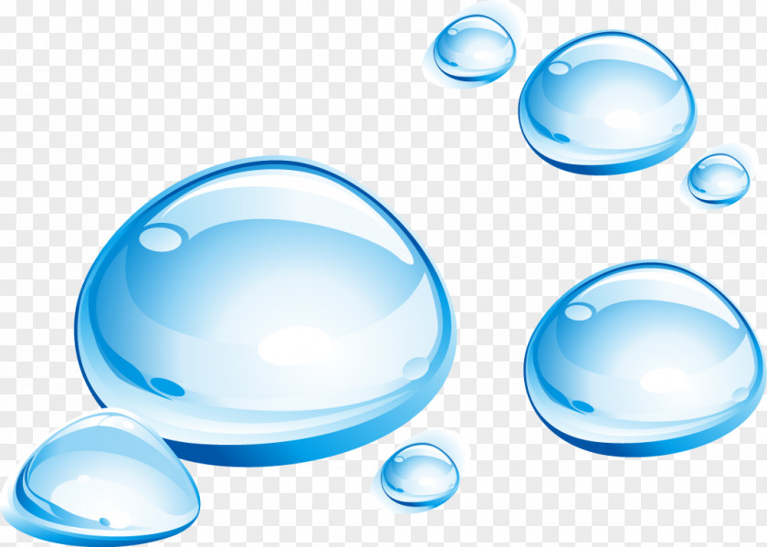 Fine Water Droplets Drop Vecteur PNG