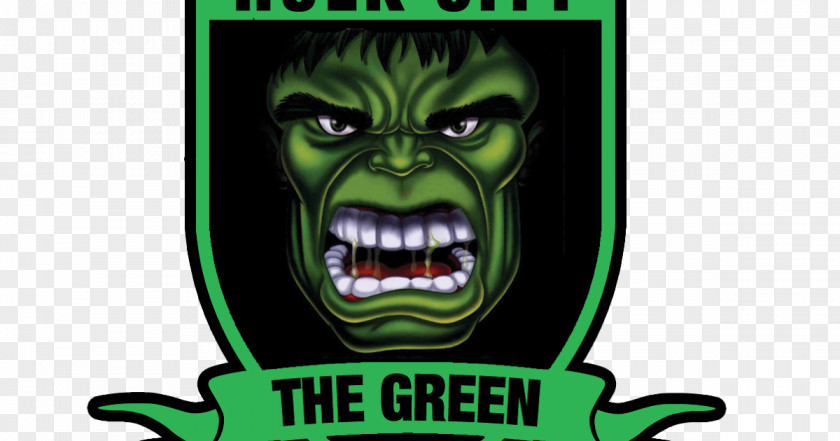 Hulk Logo Football Player Character Mockup PNG