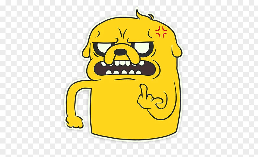 Jake The Dog Clip Art Sticker Telegram PNG