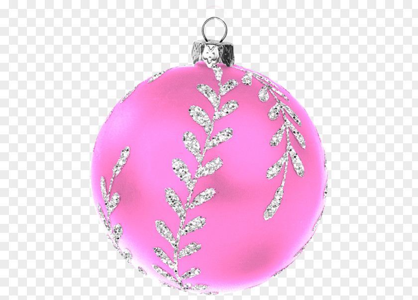 Ornaments Clipart Christmas Ornament Decoration Magenta Pink M PNG
