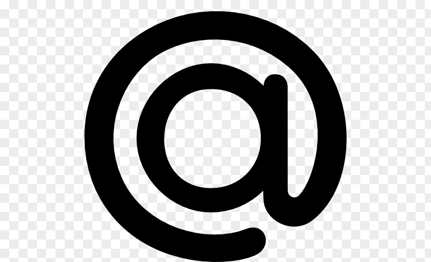 Symbol Of Email Shape Circle PNG