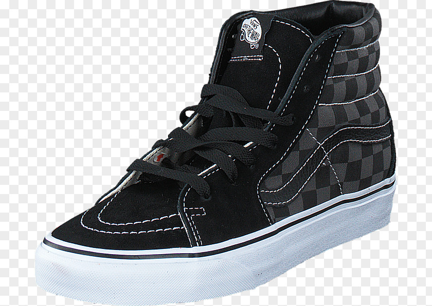 Checkered Vans Sports Shoes Men Sk8-Hi Skate Shoe PNG