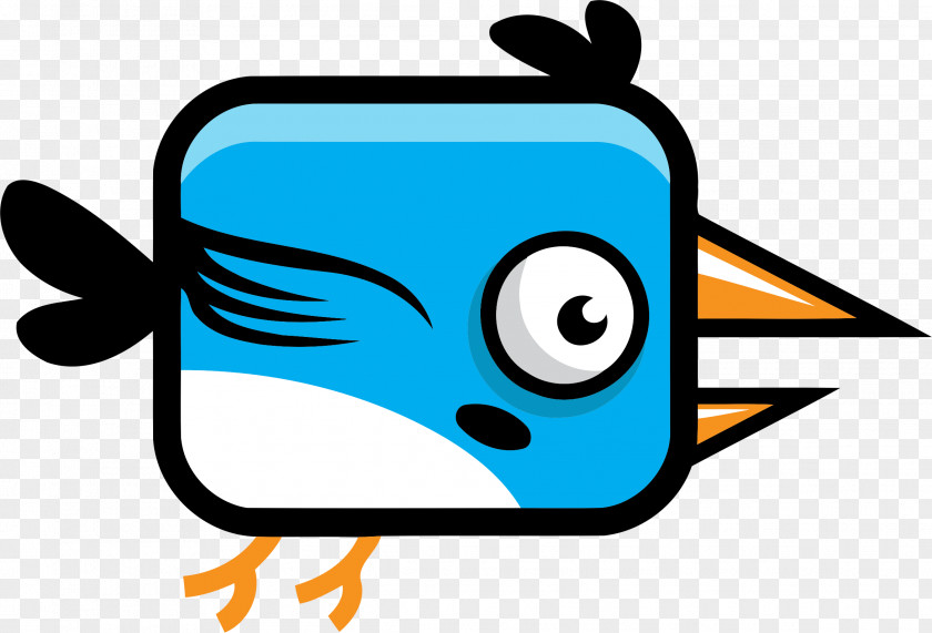 Flying Bird Flappy Sprite Clip Art PNG