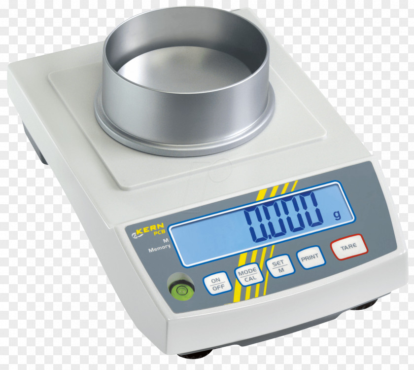 Weighing Scale Measuring Scales Accuracy And Precision Analytical Balance Weight Kern & Sohn PNG
