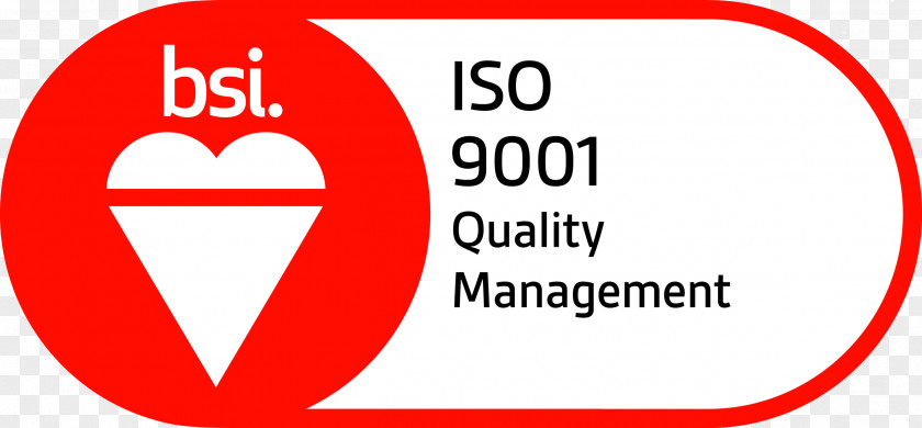 B.S.I. ISO 9000 9001:2015 Quality Management System PNG