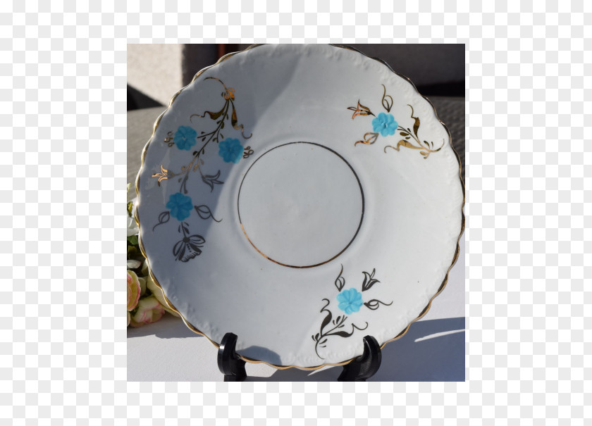 Cake Plate Saucer Porcelain Platter Tea Set PNG