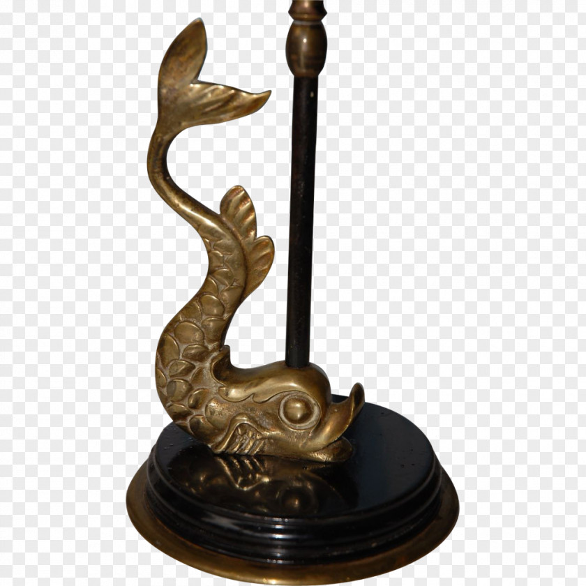 Fish Koi Light Bronze Brass PNG