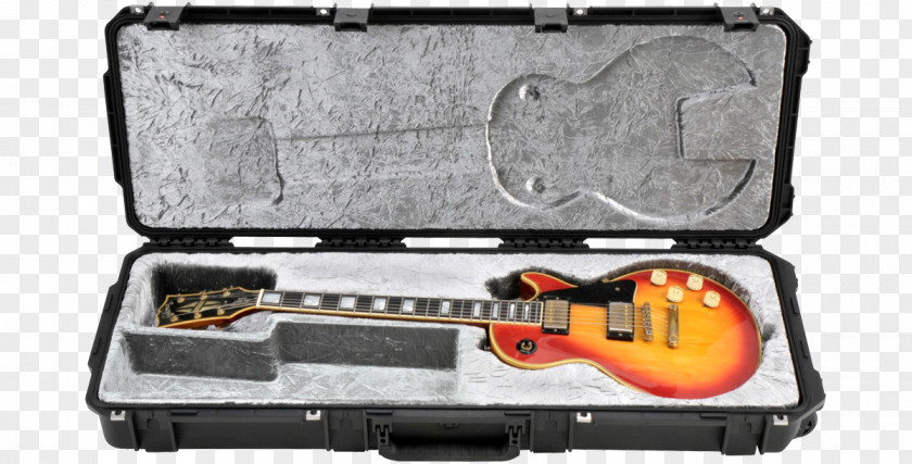 High Grade Trademark Electric Guitar Gibson Les Paul Road Case Skb Cases PNG