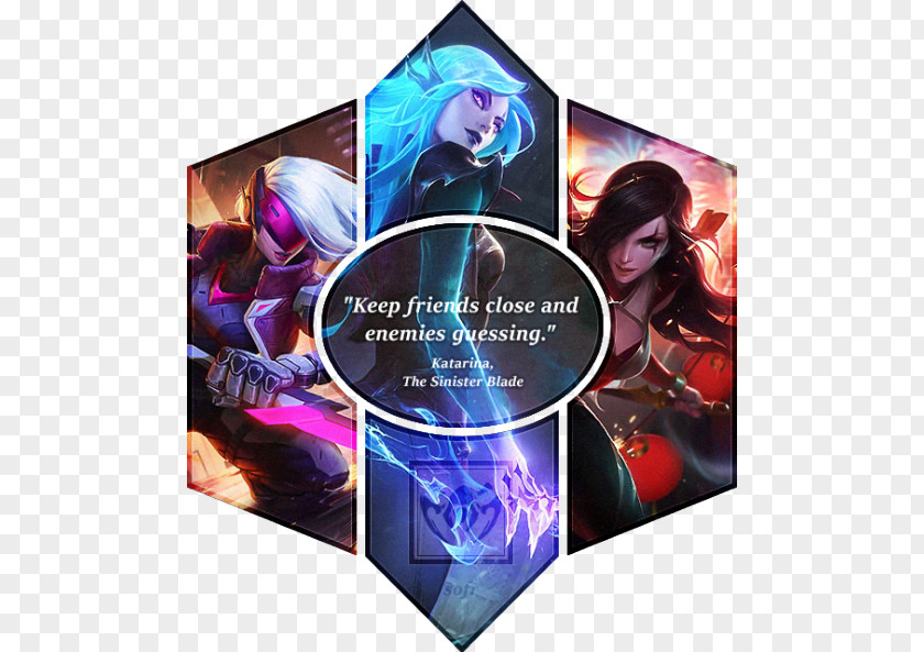 League Of Legends Samsung Galaxy S8+ Advertising Graphic Design Katarina PNG